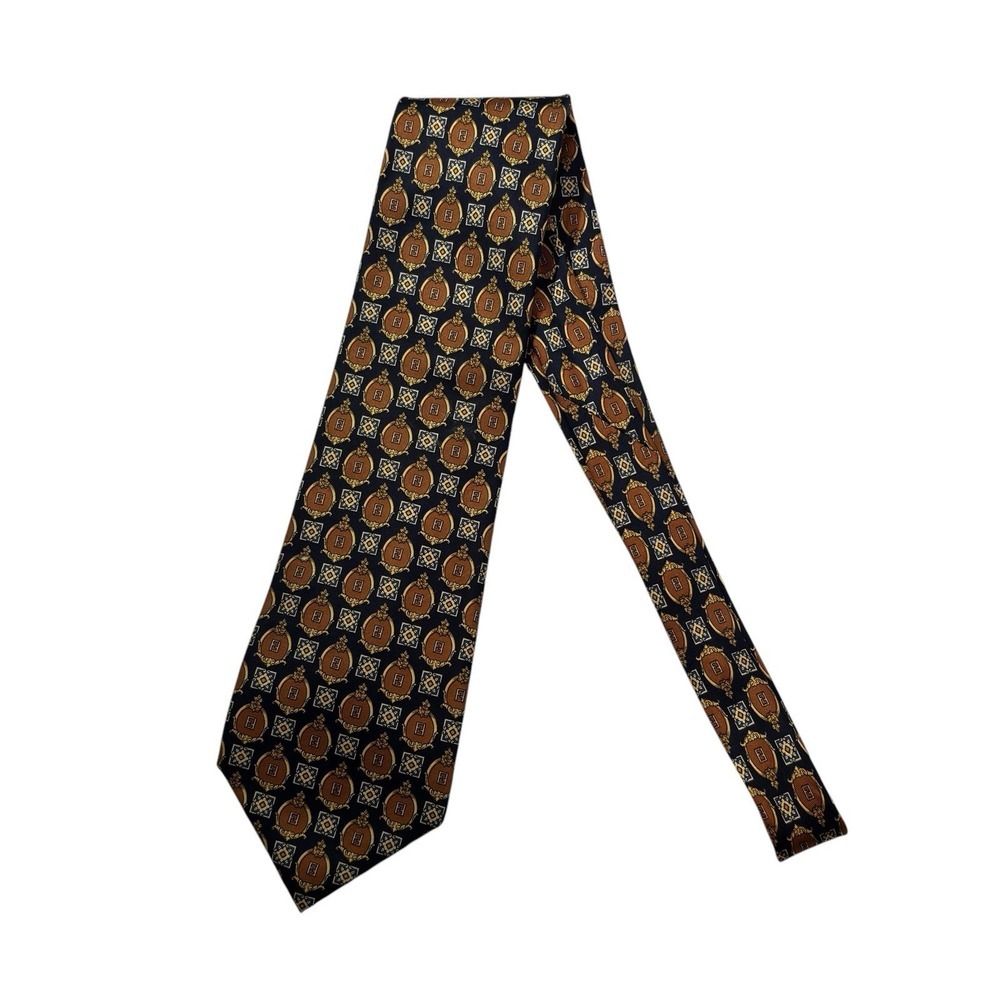 Fendi Italy Silk Dress Neck Tie Mens Designer‎